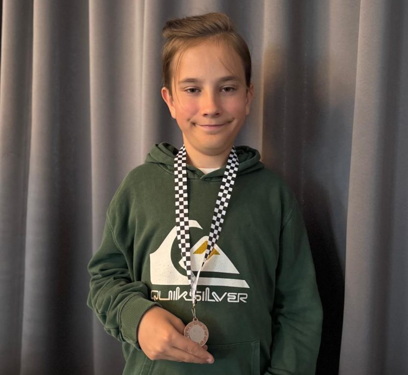 Eliáš Rada – třetí na turnaji „O šachového krále a královnu Bowlingu Brno“