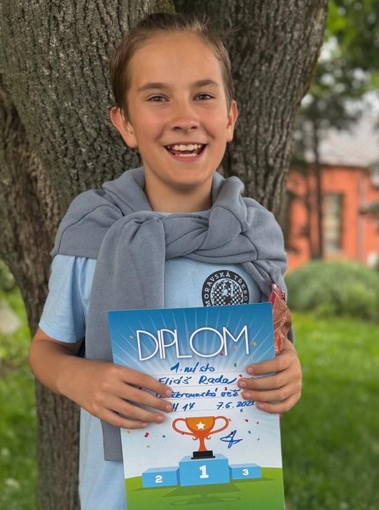 Eliáš Rada – vítěz v turnaji „Lanškrounská věž“