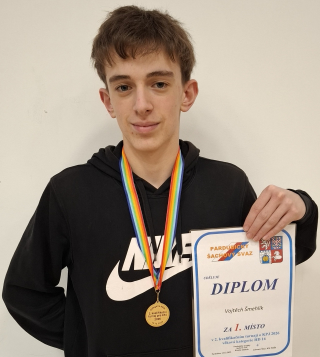 Další zlato z kvalifikace KPJ